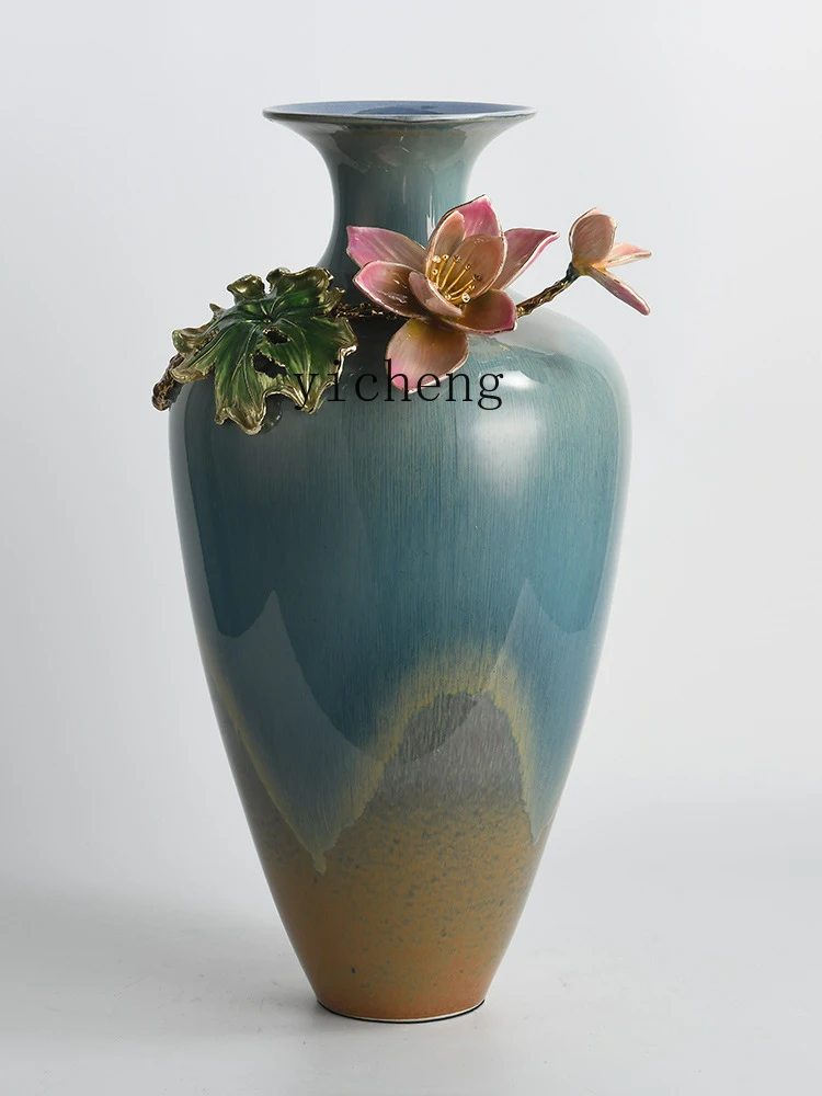 BJ ceramic vase living room entrance dining table exquisite creative art decoration