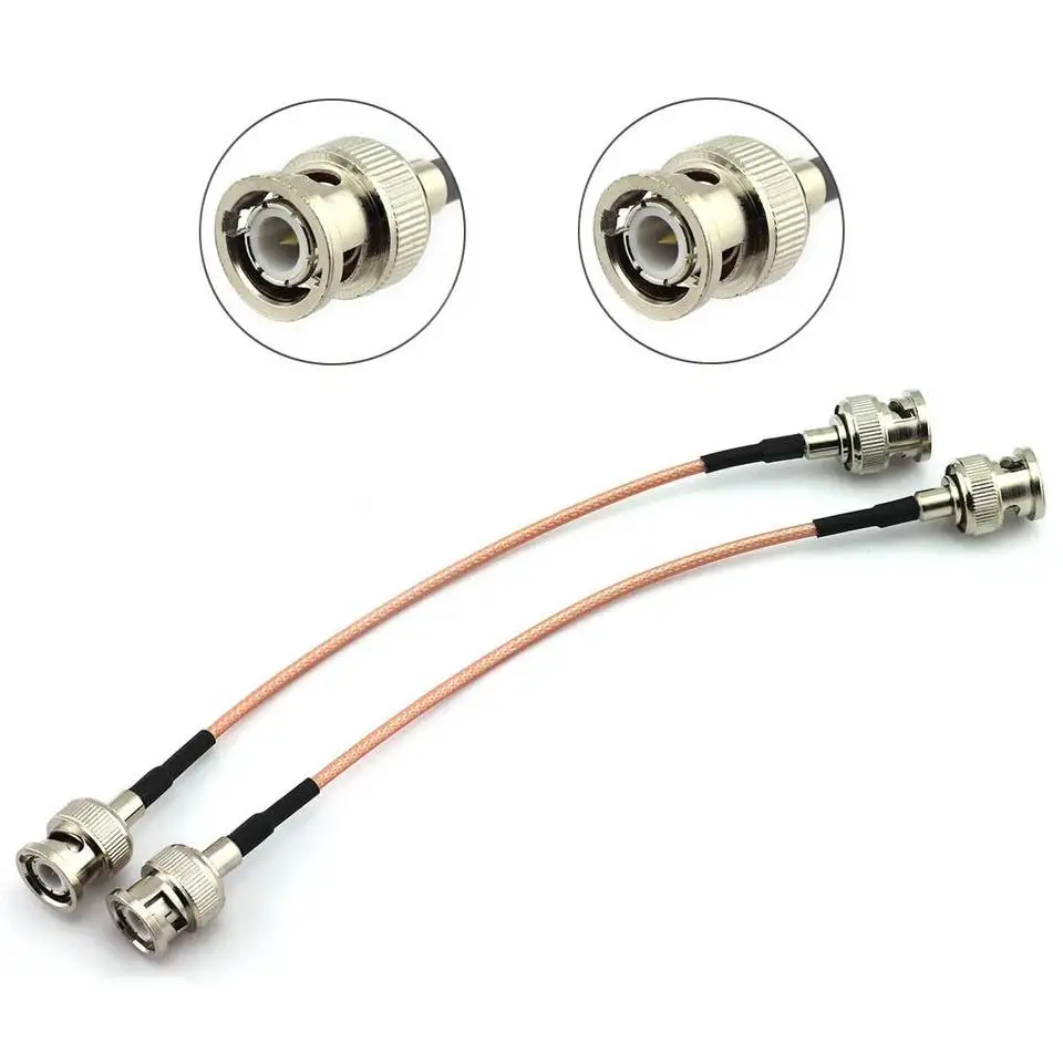 

BNC Male to BNC Male RG316 RF Coaxial Coax Antenna Pigtail Jumper 50 Ohm BNC Connector Adapter