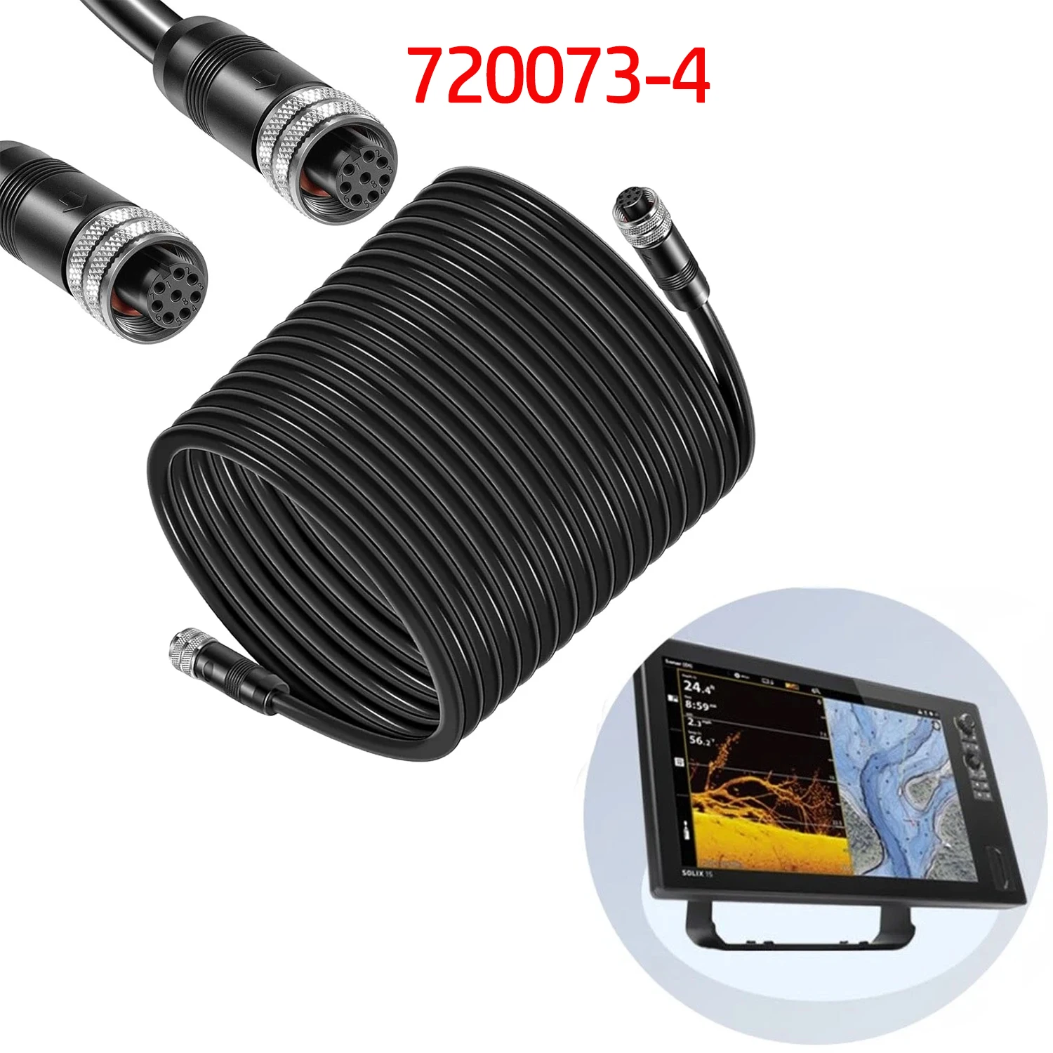 720073-4 AS EC 30E Ethernet Cable 30 Feet, Compatible with SOLIX Series All Models, Helix G2N Series All Models, Helix G1 Series