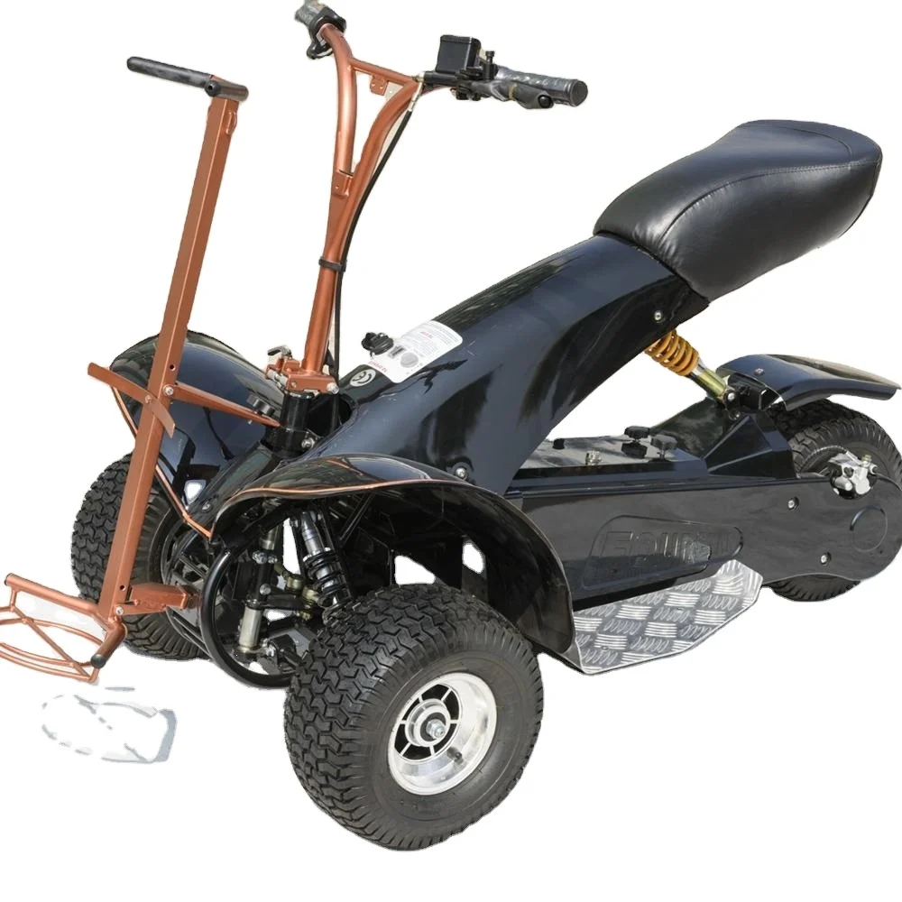 عربة جولف بمقعد واحد، عربة جولف قابلة للطي، عربة جولف كهربائية محمولة #5