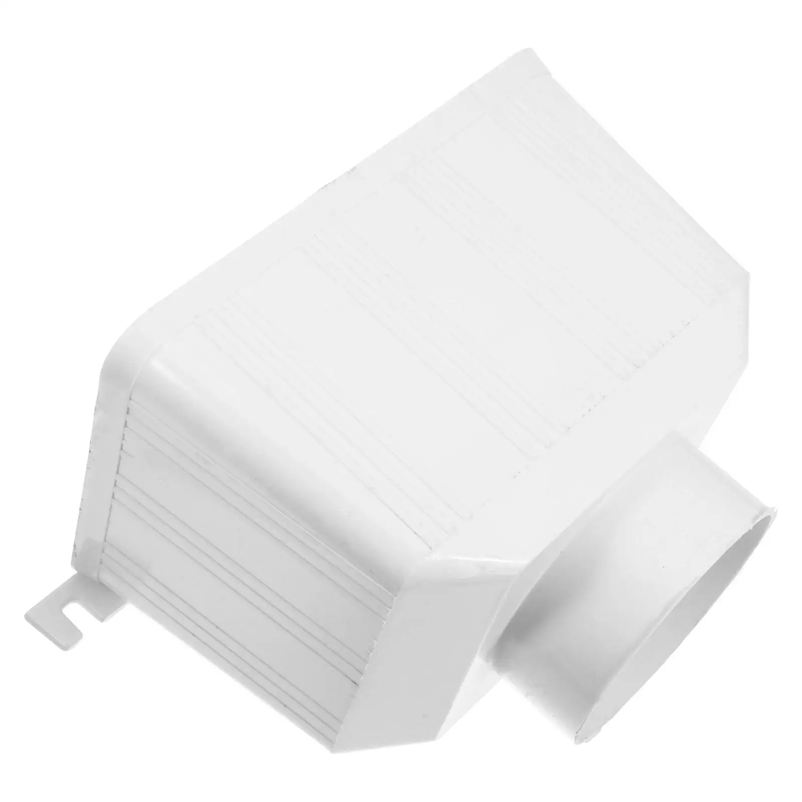 

PVC Rainwater Pipe Connector 90mm Downspout Gutter Adapter Durable Impact Resistance Drainage Solution Roof Accessories Gutters