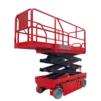 6M Self-Propelled Hydraulic Lift Aerial Work Platform Automatic Walk Elevating Scissor Lifting Table Machine (Deposit))