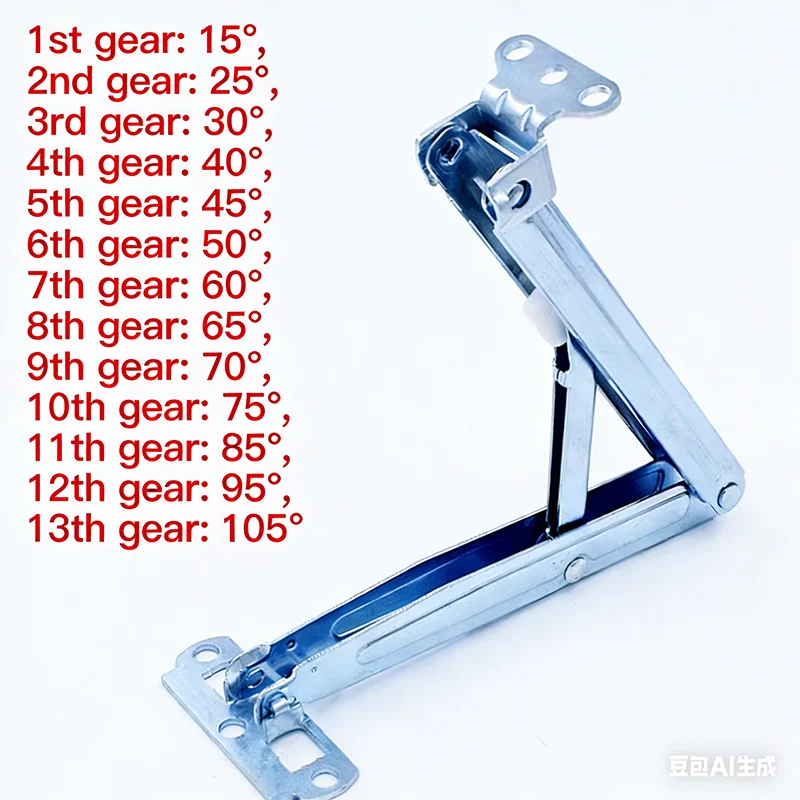 Picture 5: Learn The Hardware Accessories Drawing Table Top Adjuster Bracket Angle Adjustment Hinge Lifting Bracket Support Bracket