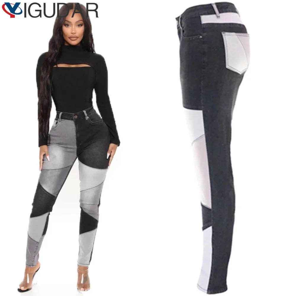 

2025 сексуальные джинсы с эффектом пуш-ап для женщин, осенне-зимние брюки, женские эластичные прямые брюки с высокой талией, женские джинсы