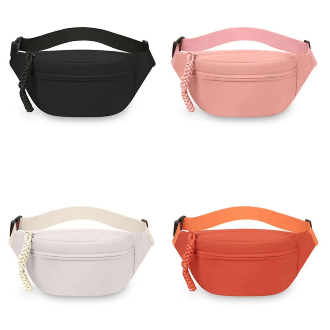 

Fashion Nylon Casual Shoulder Crossbody Bag Men Women's Chest Bag Portable Sports Waist Bag Outdoor Simple Small Messenger Bag