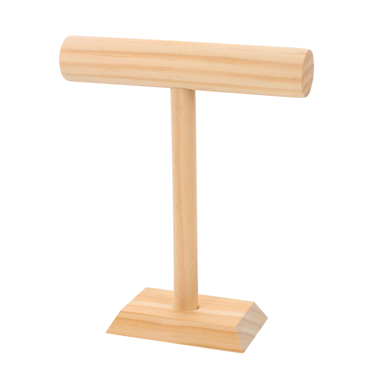 

Деревянная стойка для браслетов, практичный прочный органайзер для ювелирных изделий, настольная подставка, держатель для ожерелья для розничной торговли, домашнего офиса