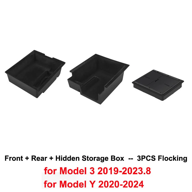 3Pcs Flocking