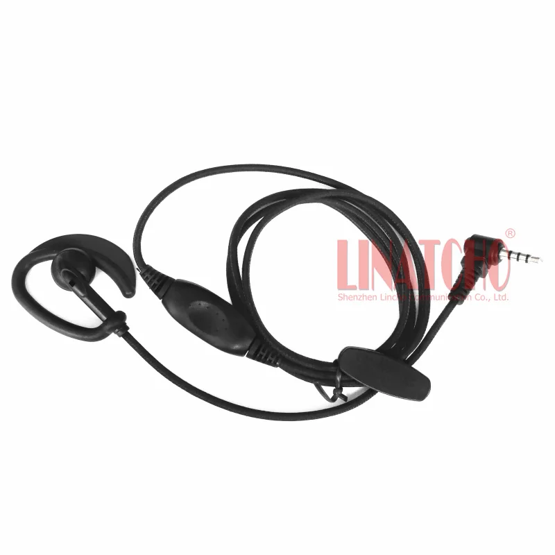 10PCS Nylon Microphone Earphone PTT Button Radio Earphones for Walkie Talkie VERTEX VX-410 VX-420 VX-1R VX-2R VX-3R VX-5R view 5