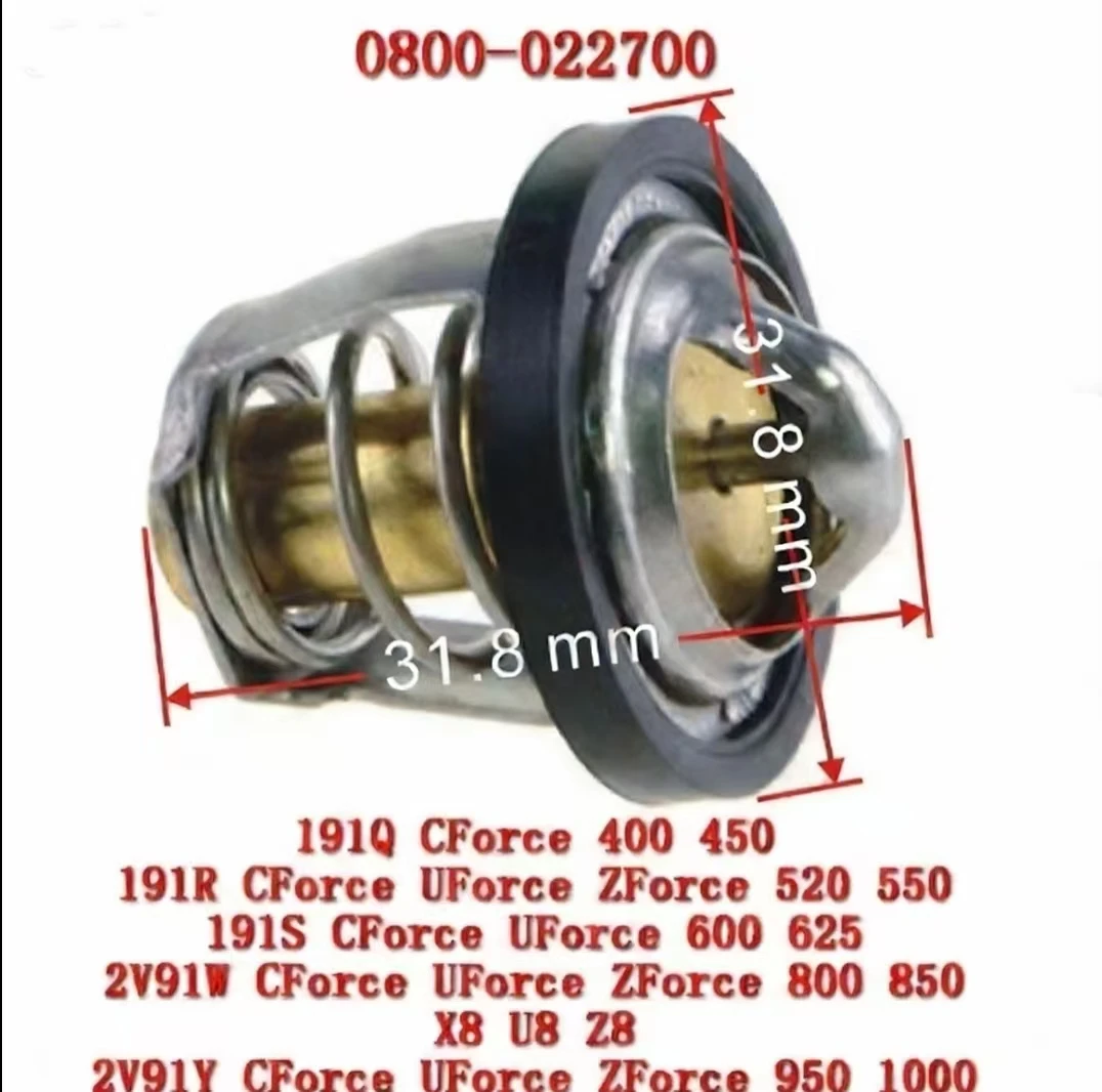 

Thermostat OEM 0800-022700 High Precision Temperature Control Fit For CFMOTO CF450 X8 Z8 CF550 ATV