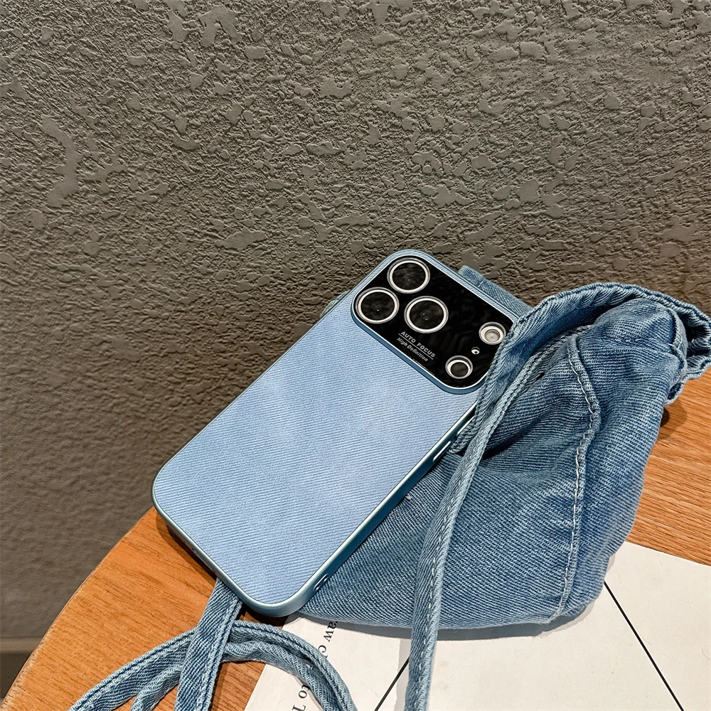 Luxury Flannel Woven Magnetic For Magsafe Case For iPhone 17 Pro Max 16 15 14 13 Matte Wireless Charging Hard Shockproof Cover