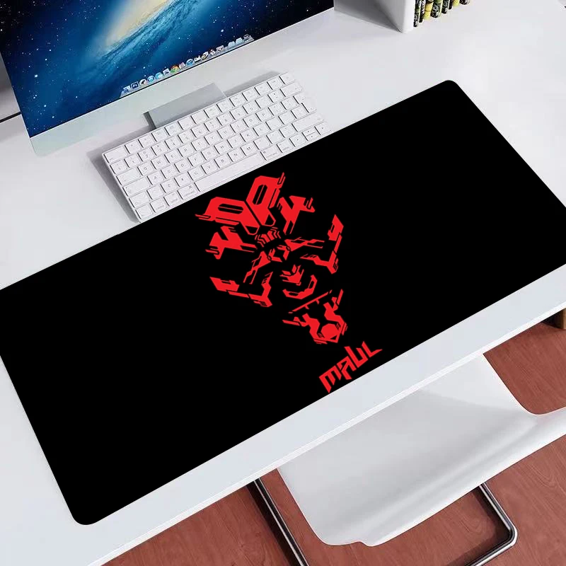 Mouse Pad Gaming S-star-W-warss Darth Maul  Home New HD Pc Mousepad XXL keyboard pad Non-Slip Office Carpet Laptop Mice Pad Gift