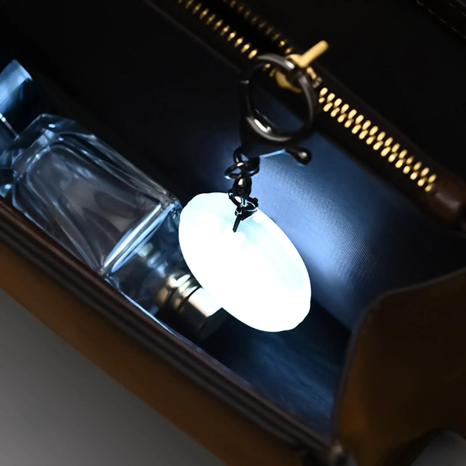 Purse Glow Oval Shape Light LED Automatic Sensor Purse Light Touch Activated Handbag Light Handbag Night Light Handbag Purse Lam