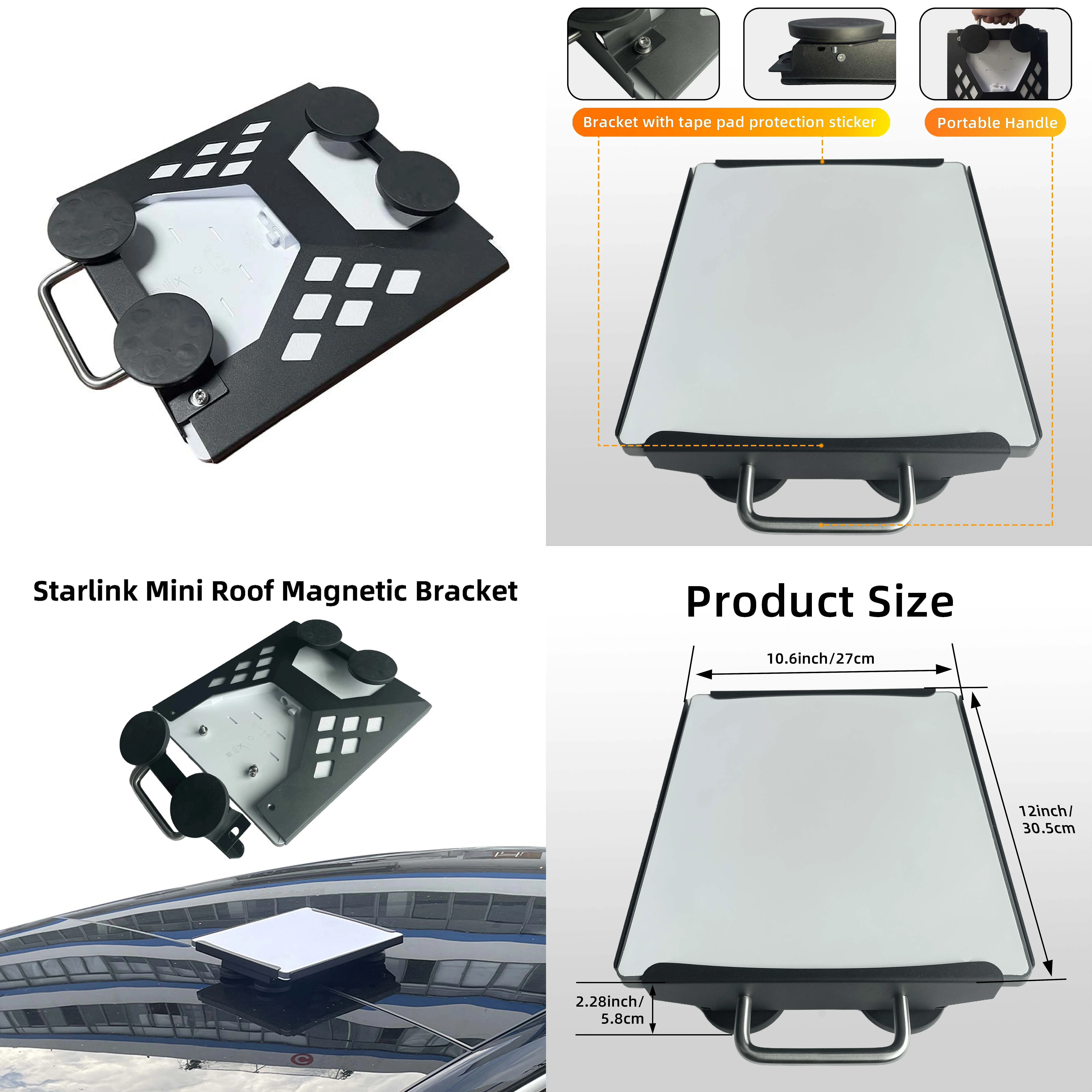 latest-handle-stainless-steel-star-chain-mini-car-roof-mount-magnetic-car-mount-kit-flatbed-rv-trailer-roof-rack