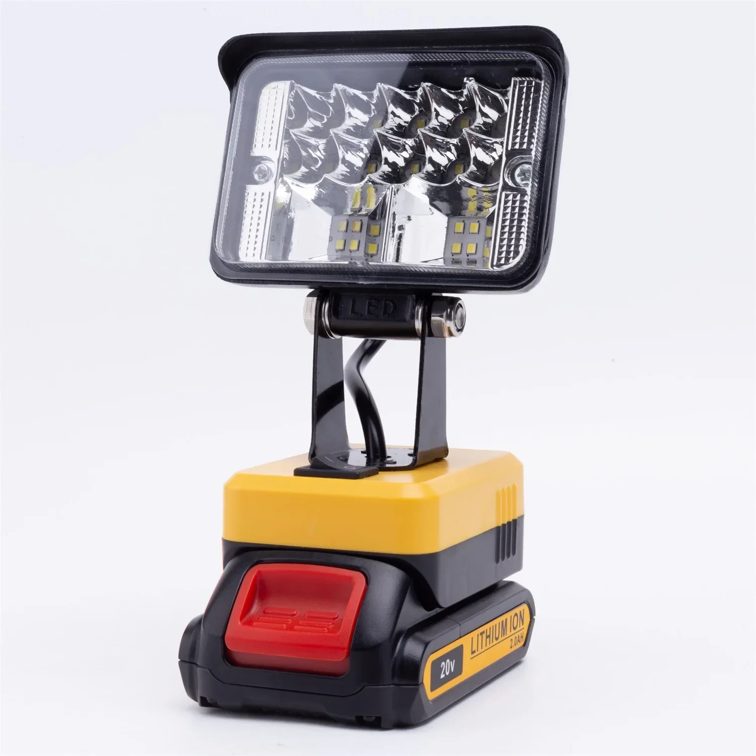 Used for DeWalt 18V Li-ion Battery Led Portable Wireless Tool Light Construction Workshop Outdoor Camping Fishing Portable Light