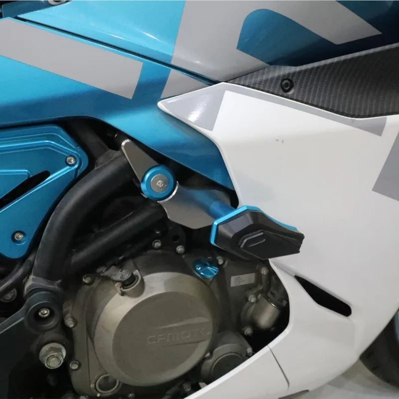 ل CFMOTO CF MOTO 250CLX 300CLX CLX 300 250 CLX 2022 - 2025 2024 محرك غطاء للحماية الإطار المتزلجون تحطم وسادة السقوط الحرس