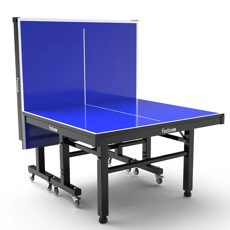 25MM with wheels collapsible  standard size professional table tennis table