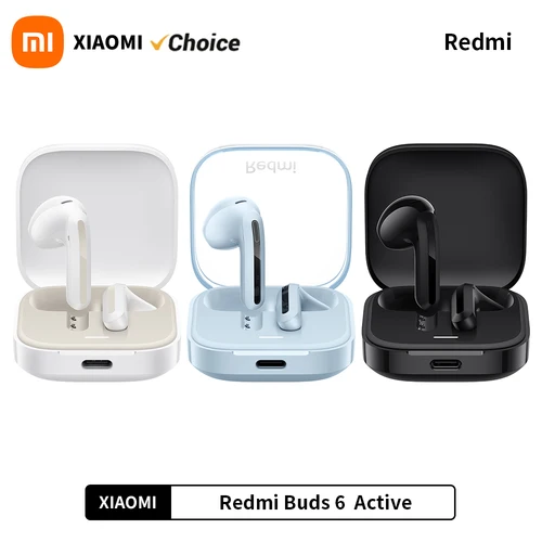 Xiaomi-auriculares inalámbricos Redmi Buds 6 Vitality Edition, cascos con Bluetooth 5,4, reducción de ruido, batería de 30H de duración, 5 modos de sintonización, novedad