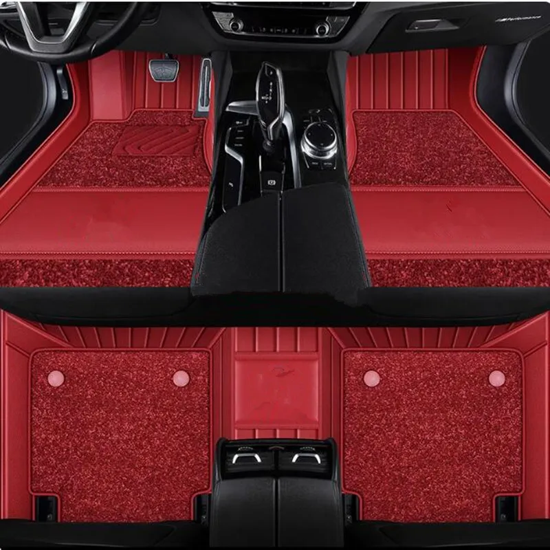 

Top quality Rugs, Custom special car floor mats for Mercedes Benz EQA 250 300 350 2025-2022 double layers carpets for EQA 2024