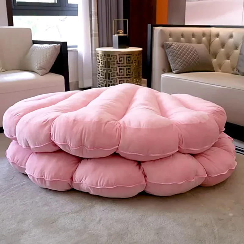 Designer Pink Sofa Christmas Recliner Bean Bag Unusual Sofa Ultralight Full Body Design Salon Living Room