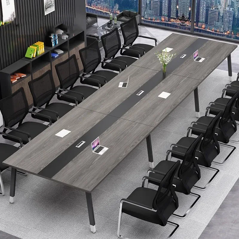 

Письменный кабинет, офисный стол, консоль для конференций, босса, стоячий офисный стол, встреча Scrivania Legno, высококачественная мебель HDH