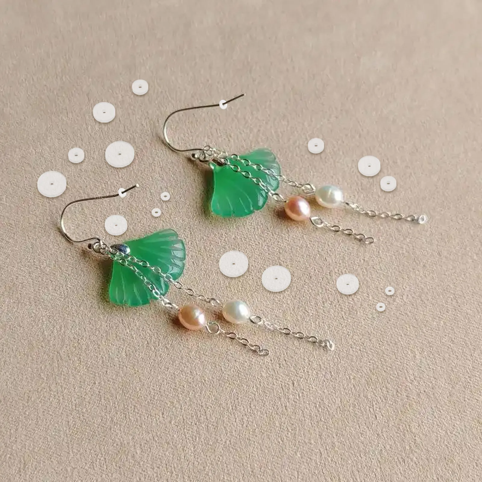 Silicone Earring Pads Studs Support Cushion Backings Clear Discs Earlobe Prevention Portable Box Included for Heavy