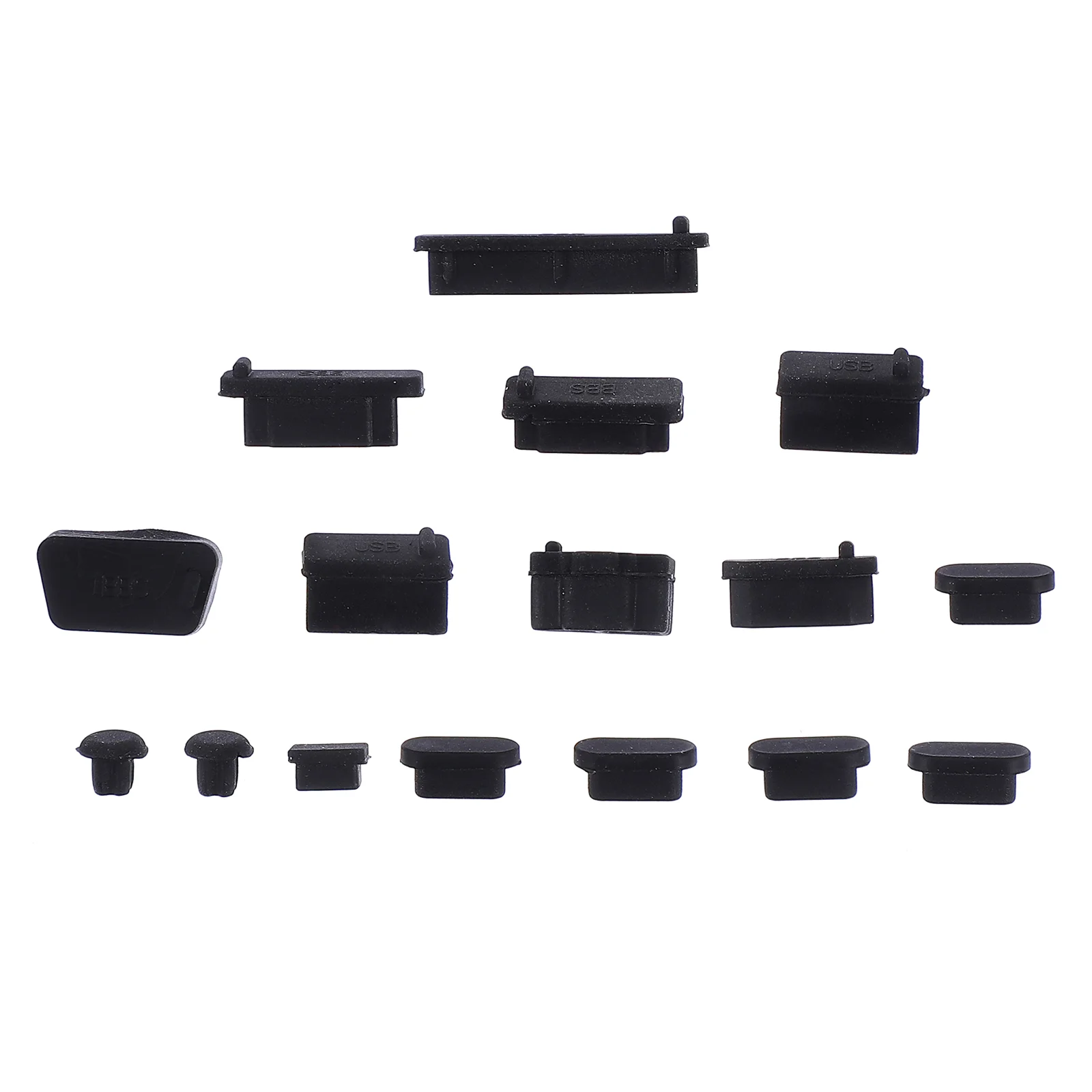 5 Sets Dust Plug Notebook Computer Anti Laptop Stopper The Protector Motherboard Cover Silica Gel