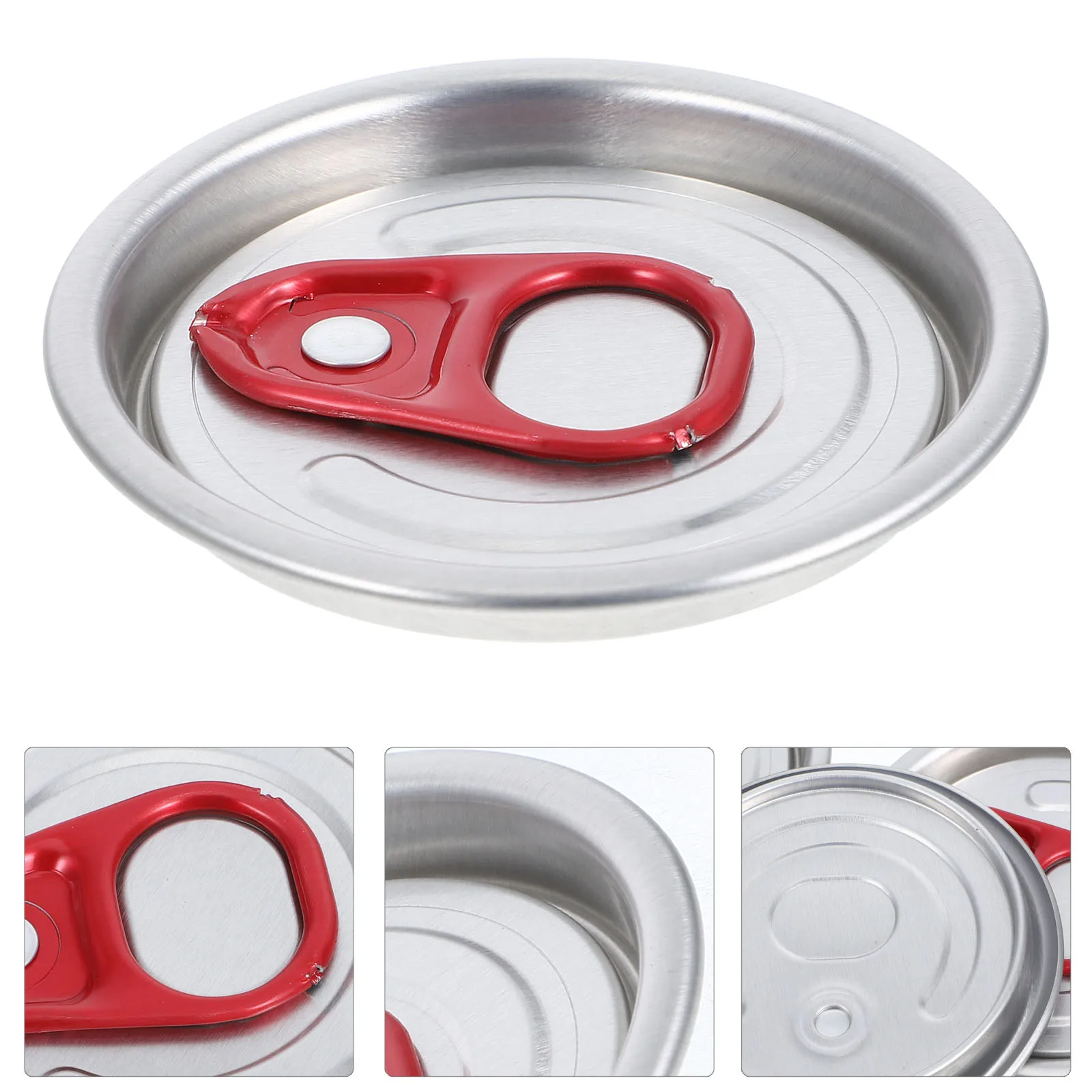 

10 шт. алюминиевые крышки, полностью открытые крышки для газировки, для удержания карбонации, многоразовые герметичные крышки для банок с газировкой, защитная крышка для шейкера для банок