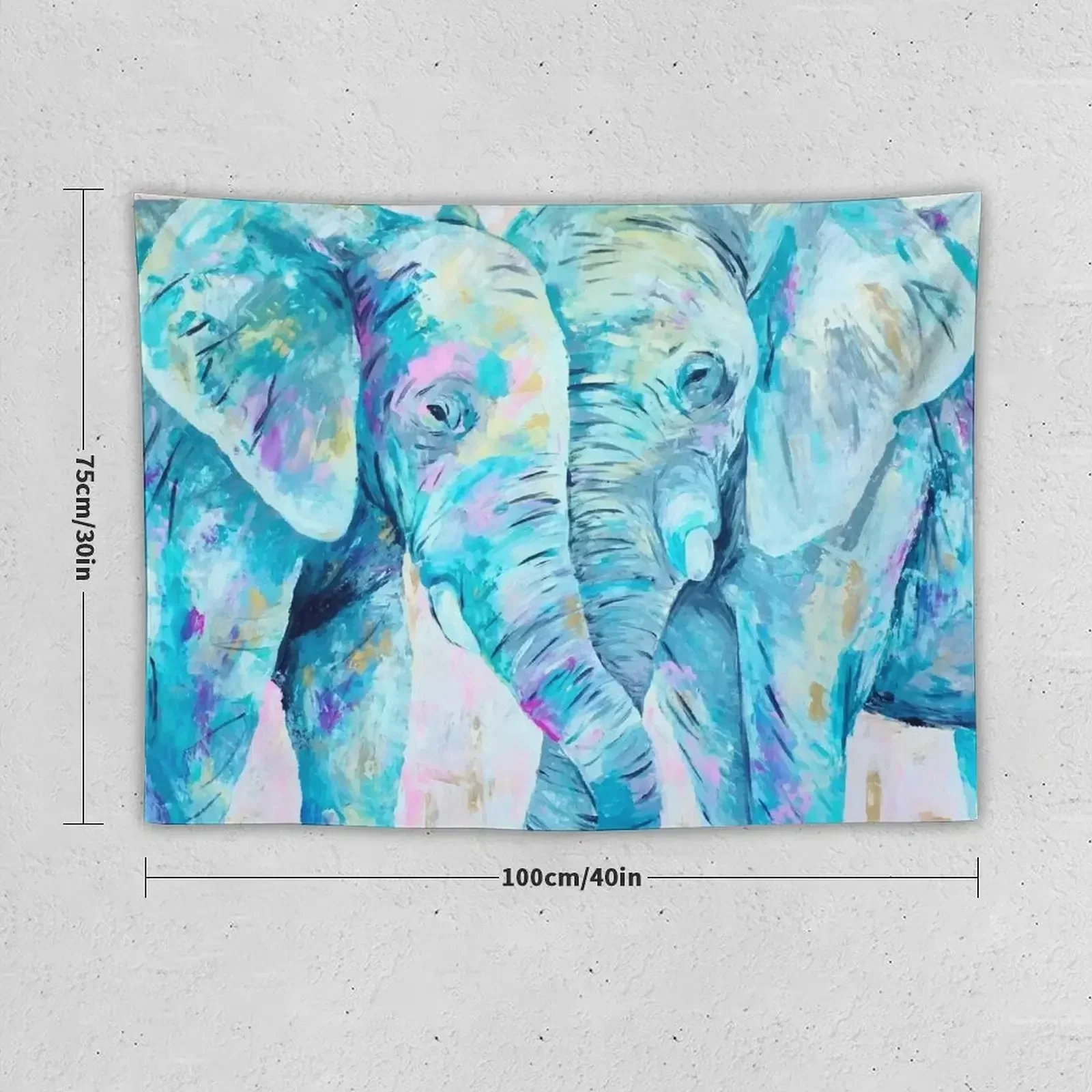 Colorful Elephants Tapestry Cute Room Things Nordic Home Decor Room Decor Room Ornaments Tapestry