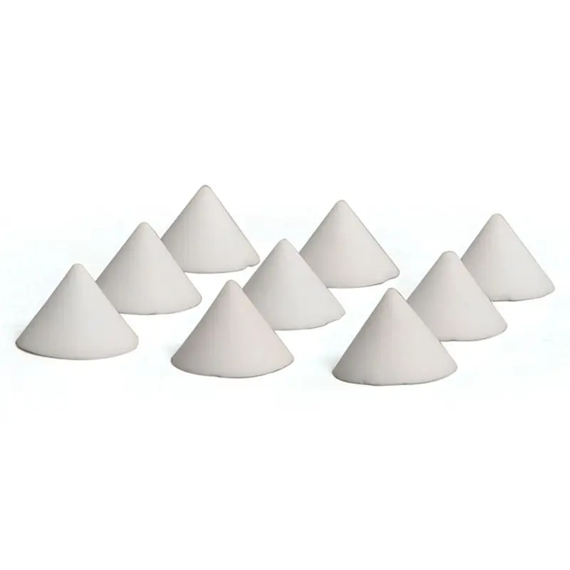 A95K 30Pcs Pottery Kiln Moveable Nails Ceramic Refractory Support Nails High Temperature Reusable Resistant Pottery Tools SUMMER