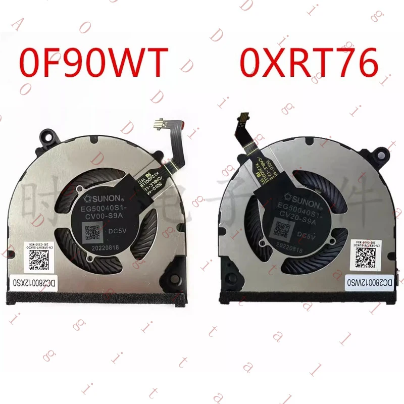 LL For DELL LATITUDE 14-9000 L9440 2 in 1 CPU GPU Cooling Fan 0F90WT 0XRT76
