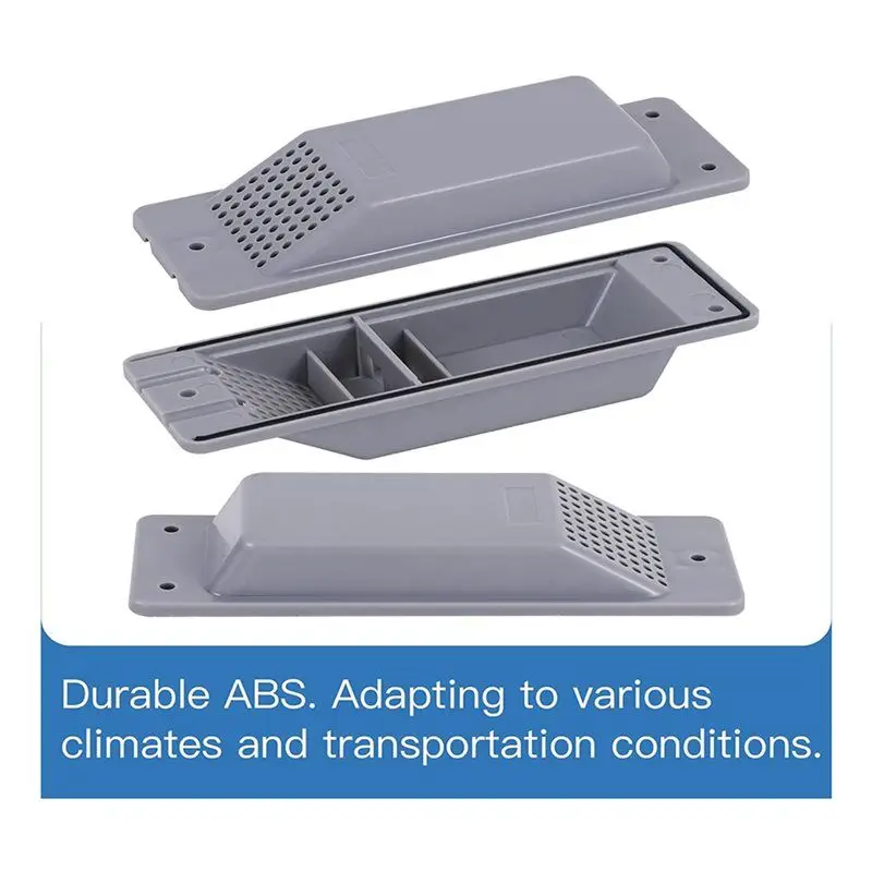 【CHRISTMAS 】48Pack Shipping Container Air Vent Kit Heavy Duty Shipping Container Accessories Flow Ventilation Kit