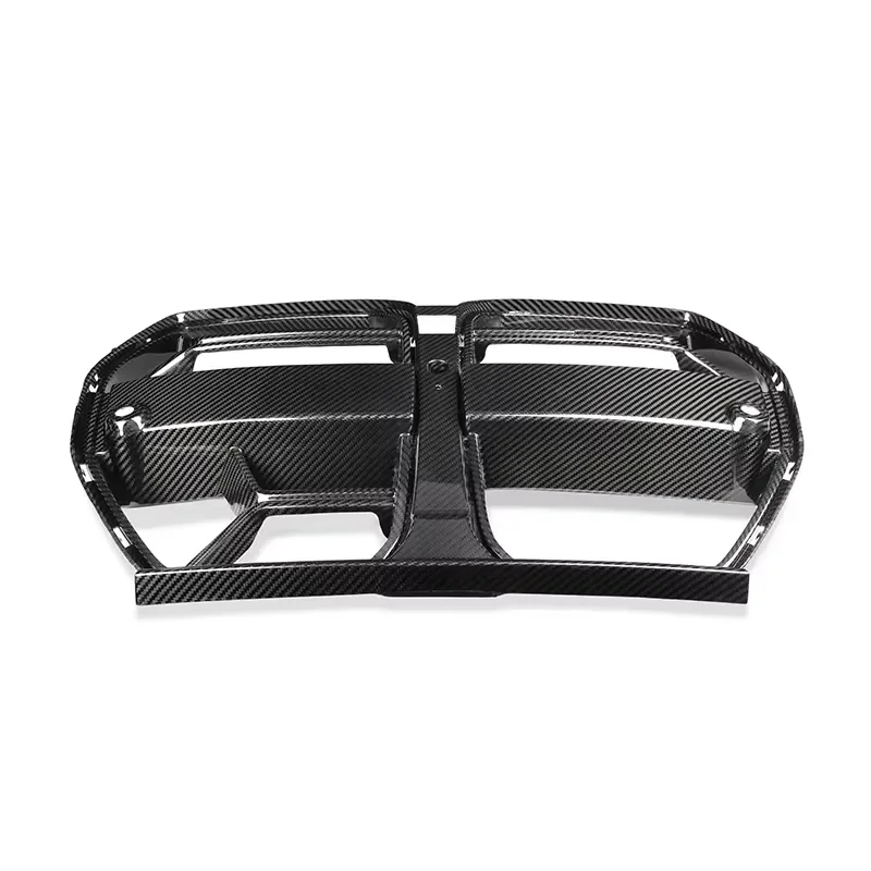 Carbon FiberFront Bumper Air Intake Grille for BMW M3 G80/M4 G82 Mesh Grille Car Auto Parts Accessories