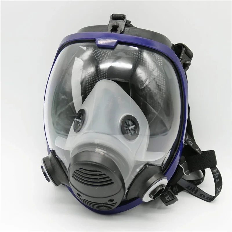 27 in 1 Chemical Gas Mask 6800 Dust Respirator Paint Insecticide Spray Silicone Full Face Mask Filter for Laboratory Welding