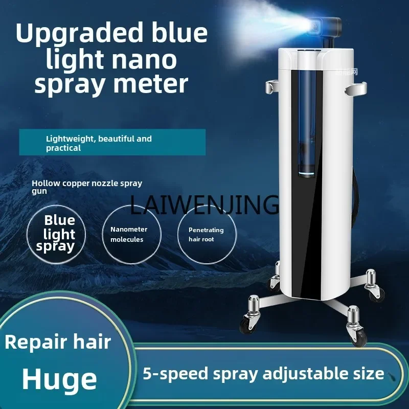 MJY Blu-ray Hair Nano Care Sprayer Hair Nutrition Spray Gun Oil Baker