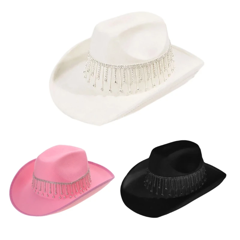 

Tassel Cowgirl Hat Tassel Cowboy Hat Bachelorette Party Hat Bridal Party