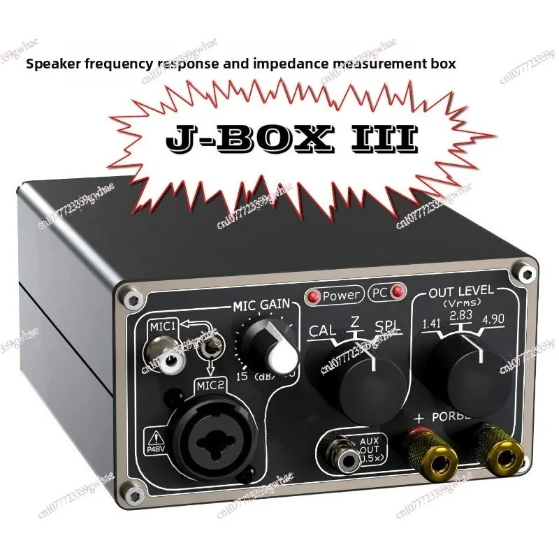 

Комплект для измерения аудиосигналов J-BOX III (JBOX) поддерживает justMLS REW