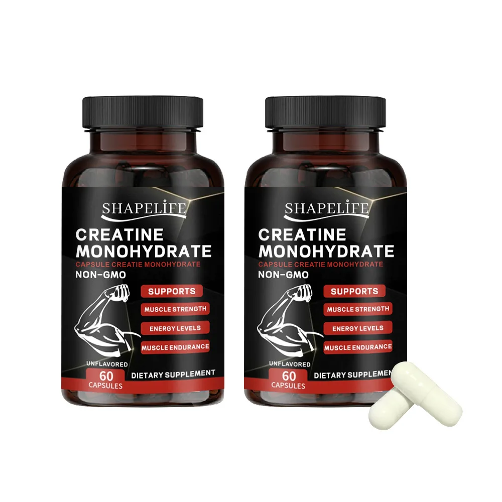 Creatine Monohydrate Capsules 3500 mg, male muscle supplement Performance Keto-Friendly Adult Nutritional Supplement