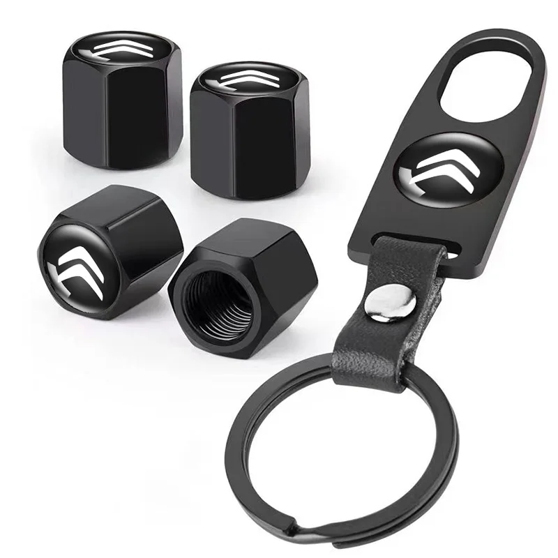 

4 шт., алюминиевый сплав, автомобильные колеса, шины, воздушные колпачки, пылезащитные чехлы для Citroen C5X C6 DS C3-XR C4L C4 C1 C5 C6 VTS C-ELYSEE