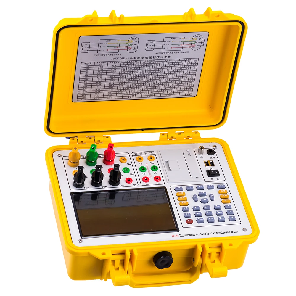 

Transformer Characteristic tester Load and No-load parameter measurement high precision test equipment