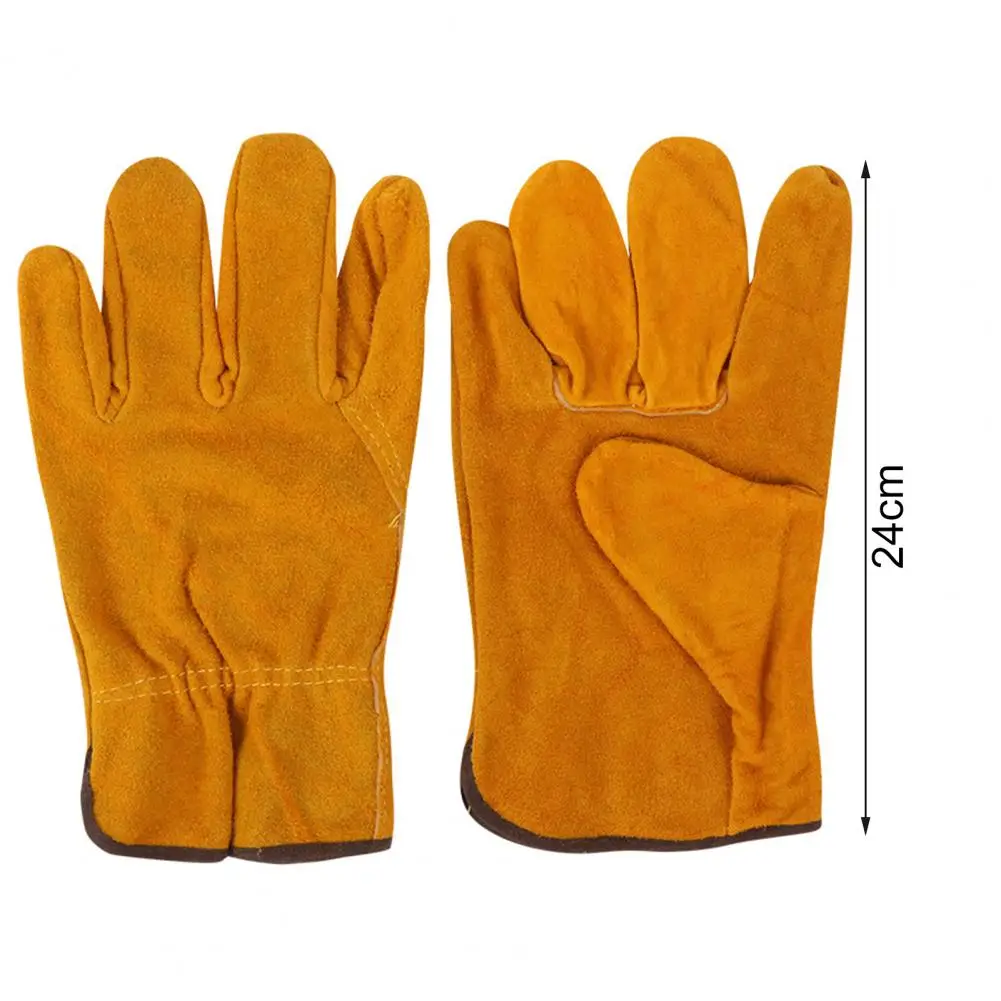 Full Finger Gloves Breathable Wear Resistant Soft Men Women Garden Gloves with Plush Lining Work Gloves Hand Protection