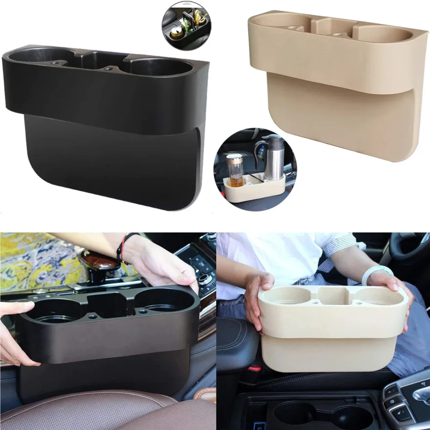 

Car Cup Holder Auto Seat Gap Water Cup Drink Bottle Can Phone Keys Organizer Storage Holder Stand Car Styling Accessories