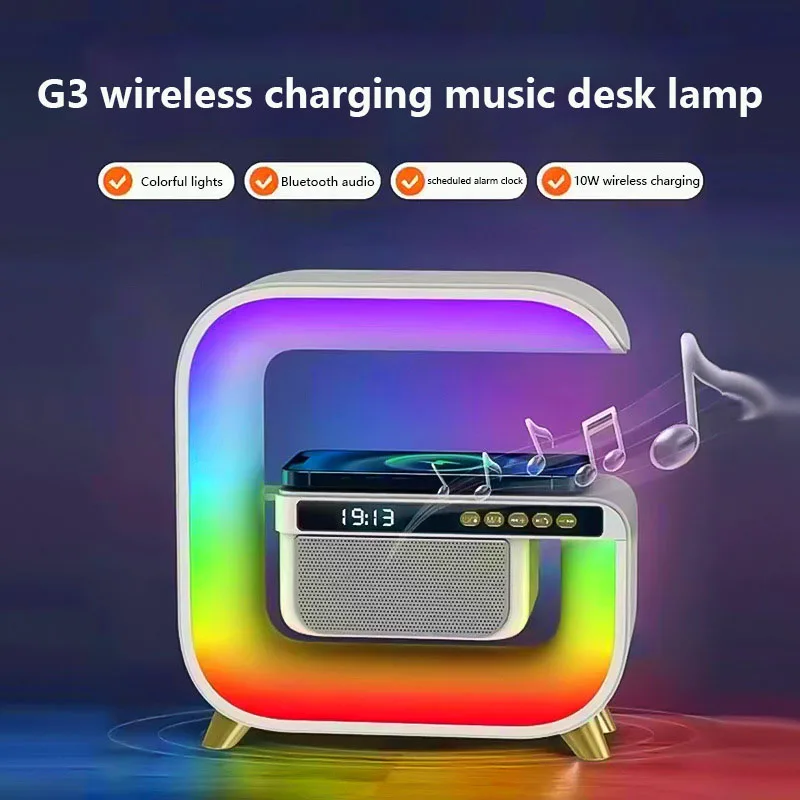 Speaker Multi-functional Mobile Phone  Fast Charging Three-in-one Atmosphere Light USB DC Plastic