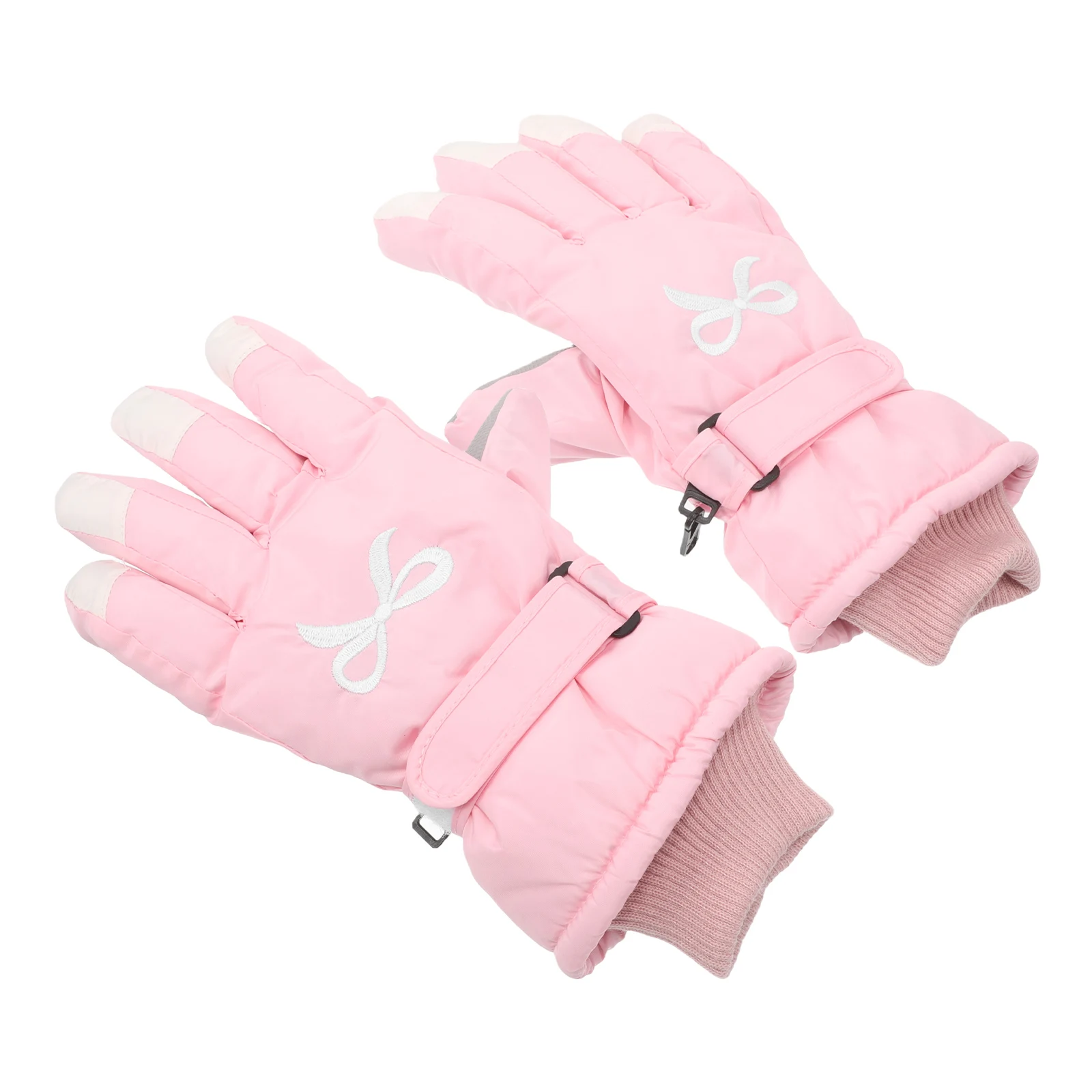 

Winter Gloves Men Women Cold Weather Windproof Pink Snowboard Coral Fleece Bike Ski Hunting Warm Insulated Waterproof NonSlip