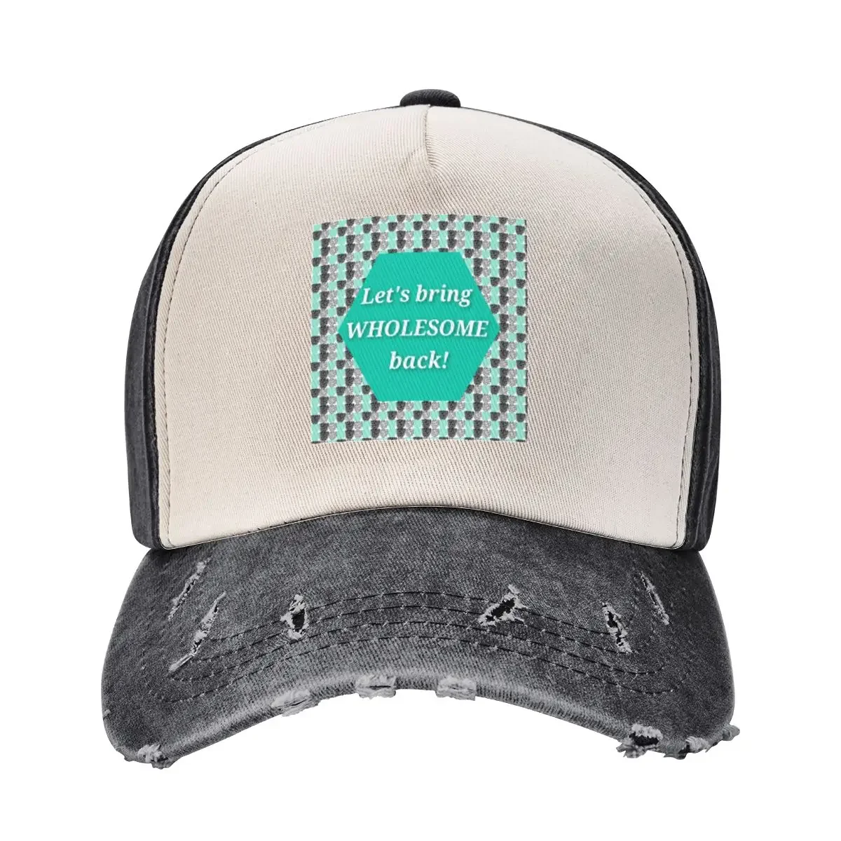 Let's Bring Wholesome Back! Baseball Cap Golf Cap Big Size Hat Golf Wear custom Hat Hats Woman Men's