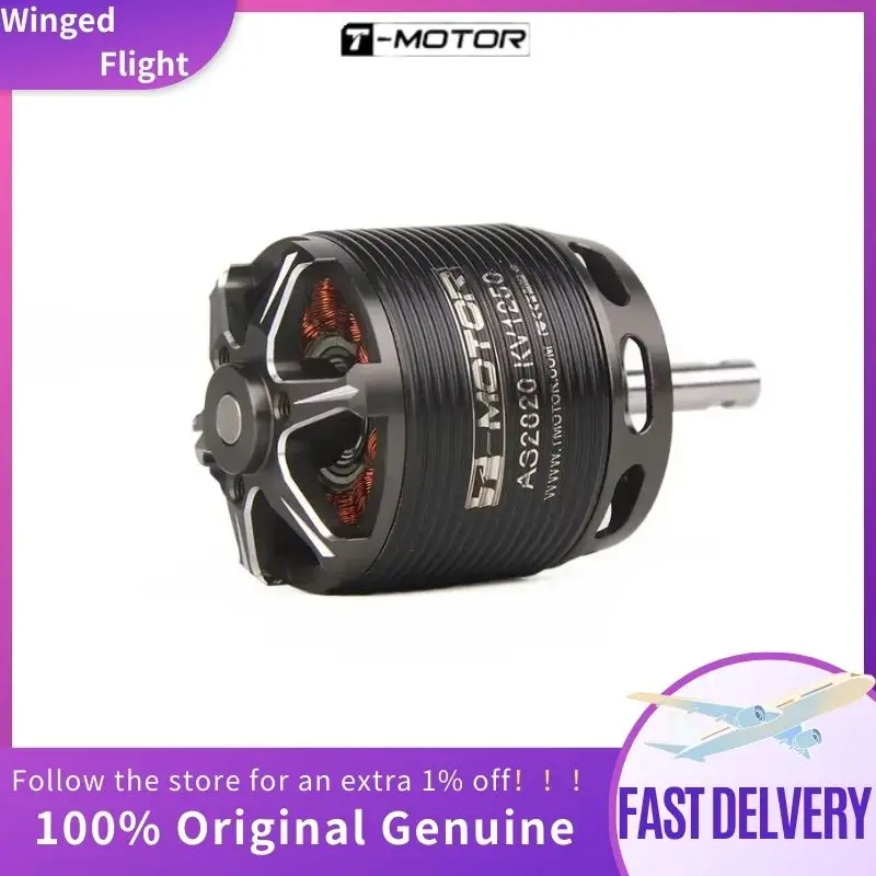 T-MOTOR AS2820 AS 2820 Long Shaft KV880 KV1050 KV1250 Brushless Motor for FPV Racing Fixed Wing RC Drone