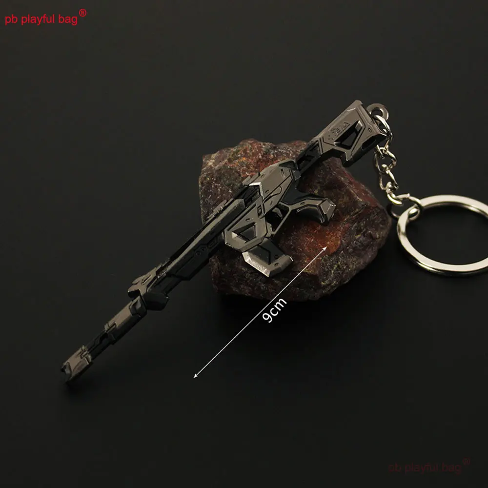 Mini pendentif en métal de 9cm, Illusion 781-A, modèle de jeu, pistolet en alliage, porte-clés, ornement, figurines d'action, cadeaux, Collections, jouet pour enfants, ZG421