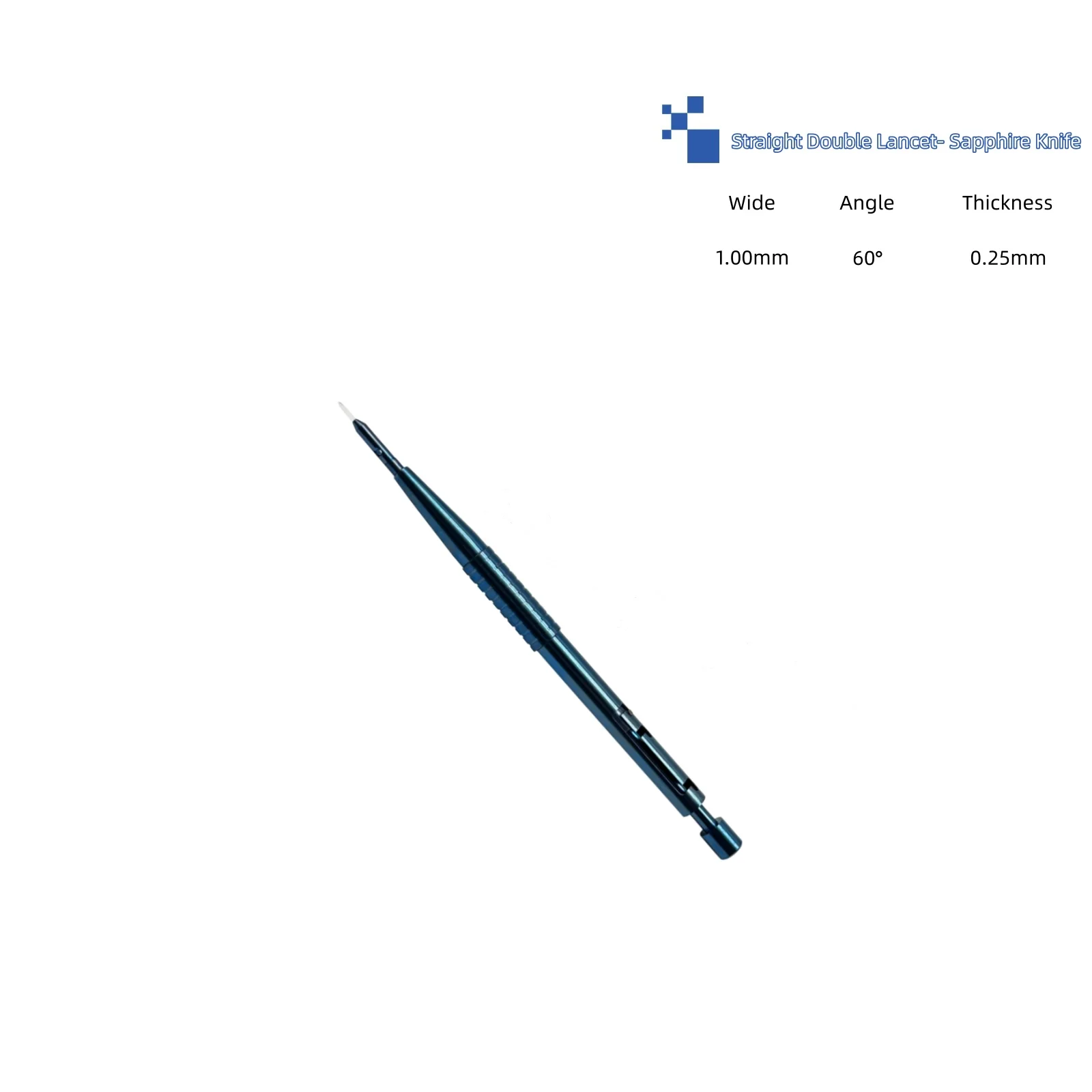 Sapphire Tip Straight Double Edged Precision Trimming Tool Hard Wear Resistant Fine Craft Hand Tool