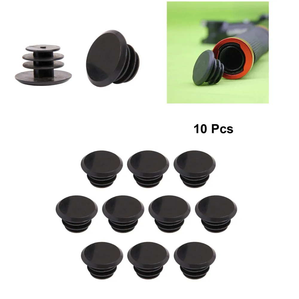 10pcs Mountain Handle Grip End Stoppers Scooter Handle Road Handlebar End Scooter Handle Scooter Handle Grip End Caps Plastic