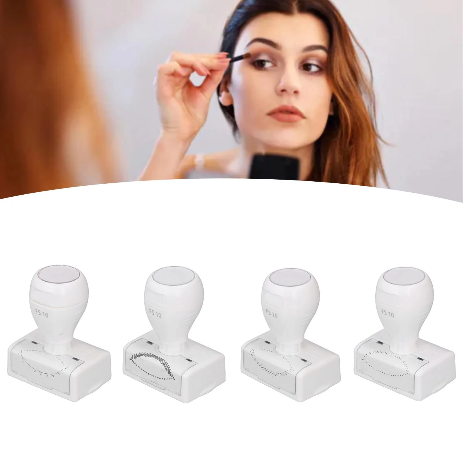 2ml Ink Eyelash Practice Stamp Makeup Aids Lashes Extend Stamp Practice for Women Makeup Novice Eyelash Extension Practice Stamp