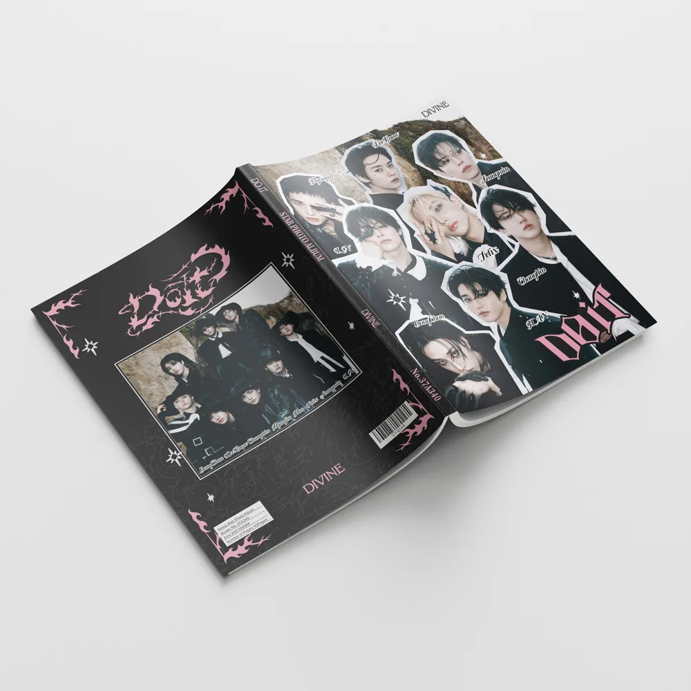 SKZOO의 새로운 스트레이 키즈 앨범, DOIT 브로셔, 셀럽 주변품 포토카드, 잡지 브로셔, 셀럽 사진 컬렉션